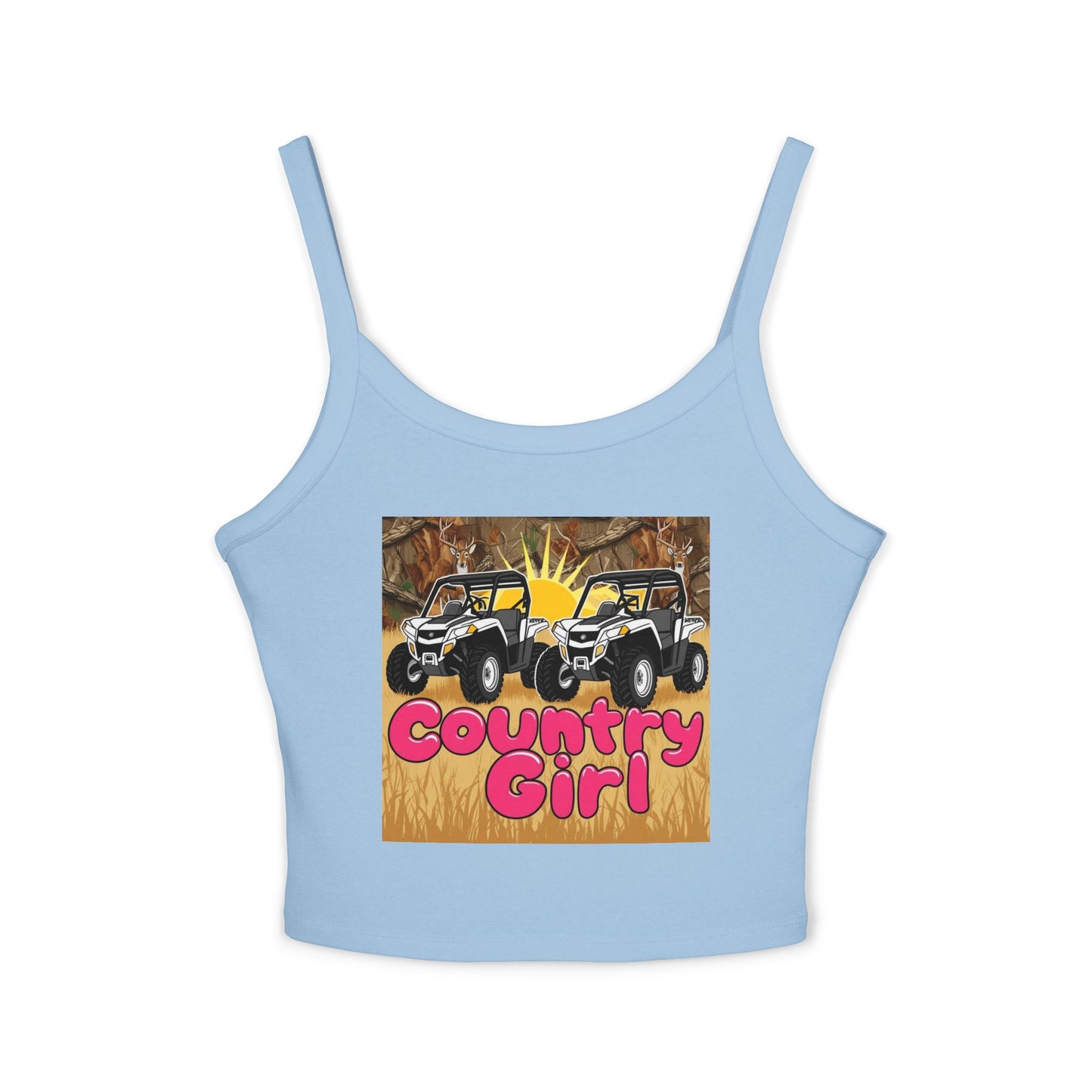 Country Girl Women's Spaghetti Strap Tank Top