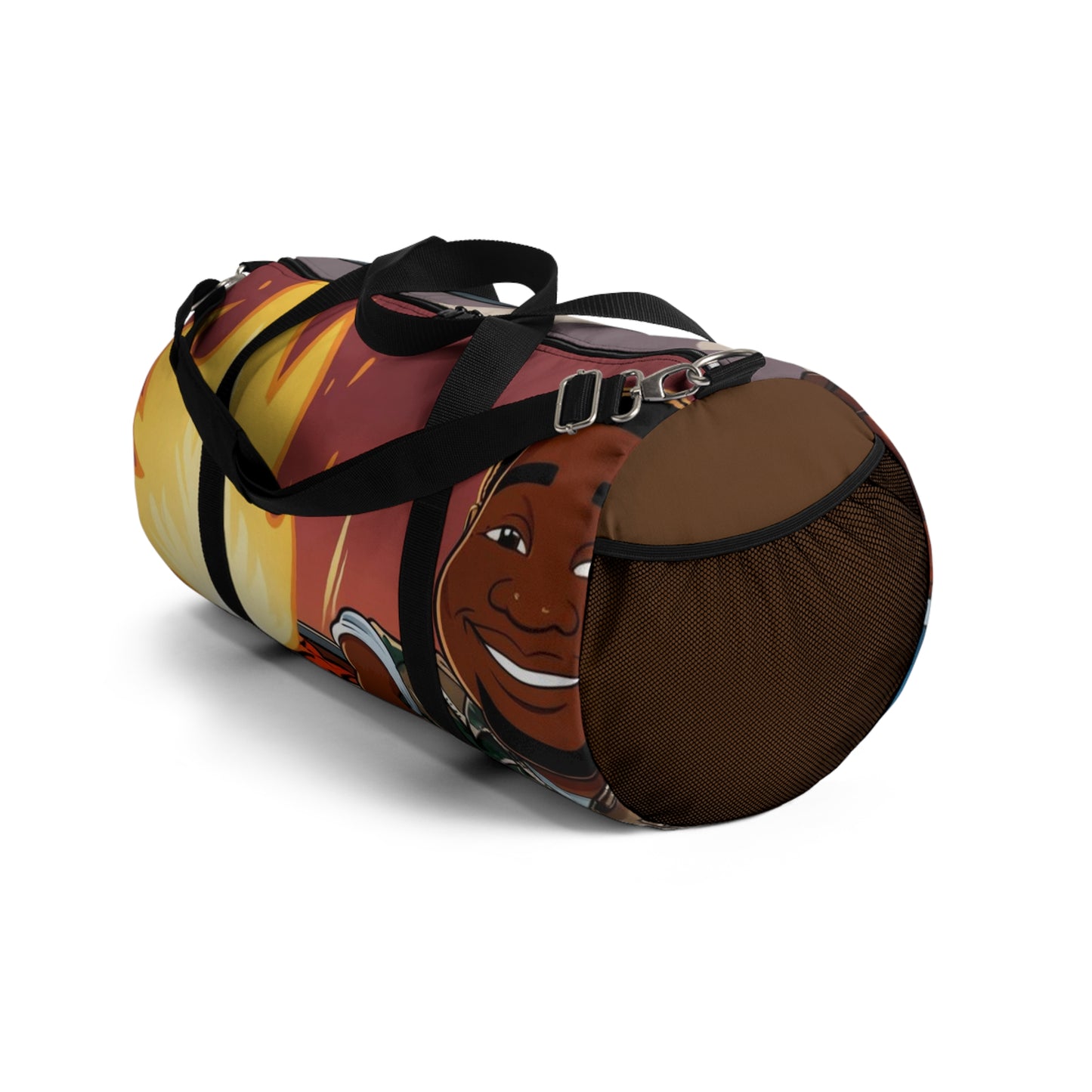 Fire Barrel Rolling Duffel Bag