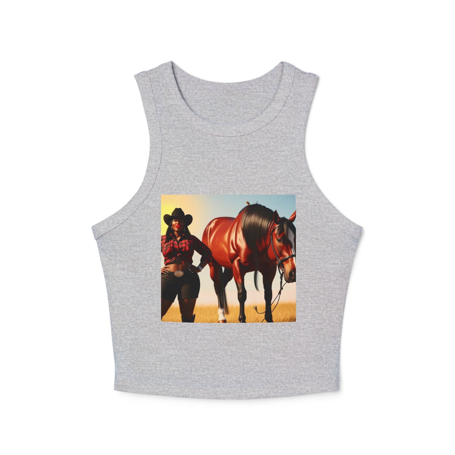 Thickums Racer Tank Top