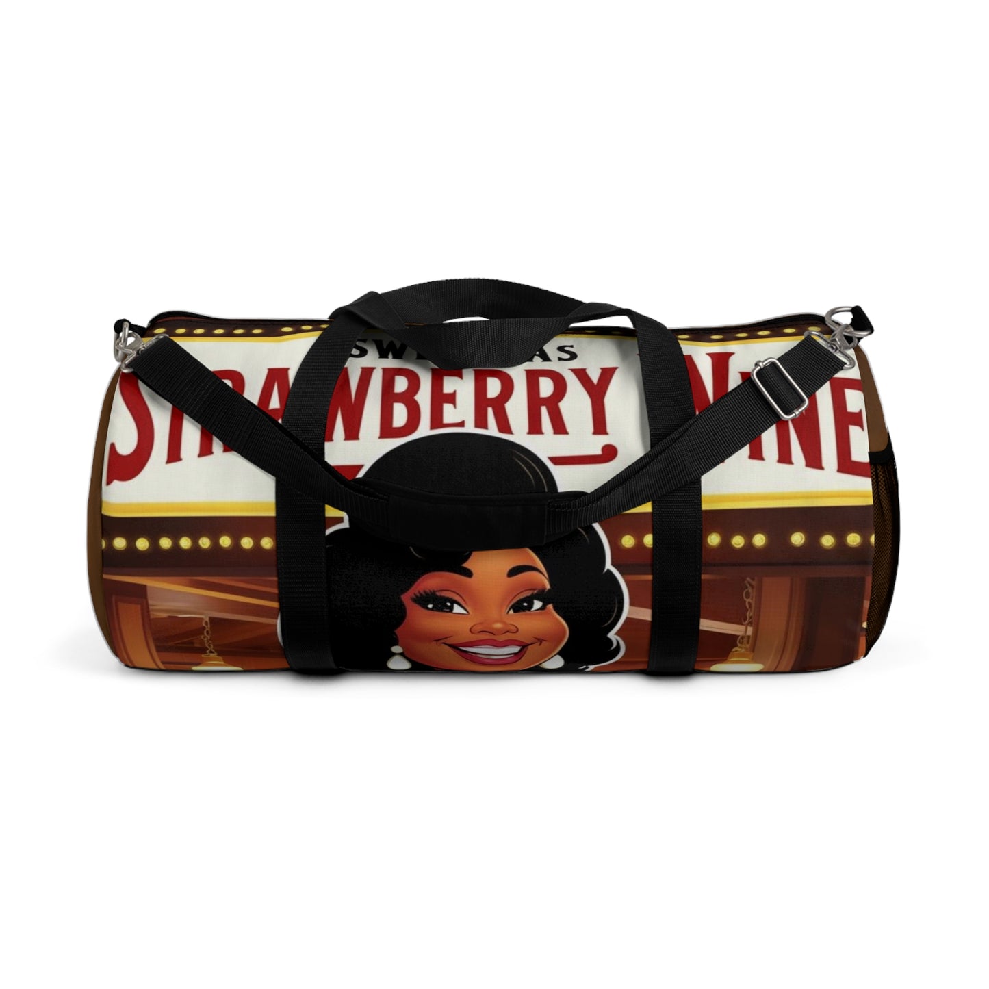 Sweet as Strawberry Wine Duffel Bag