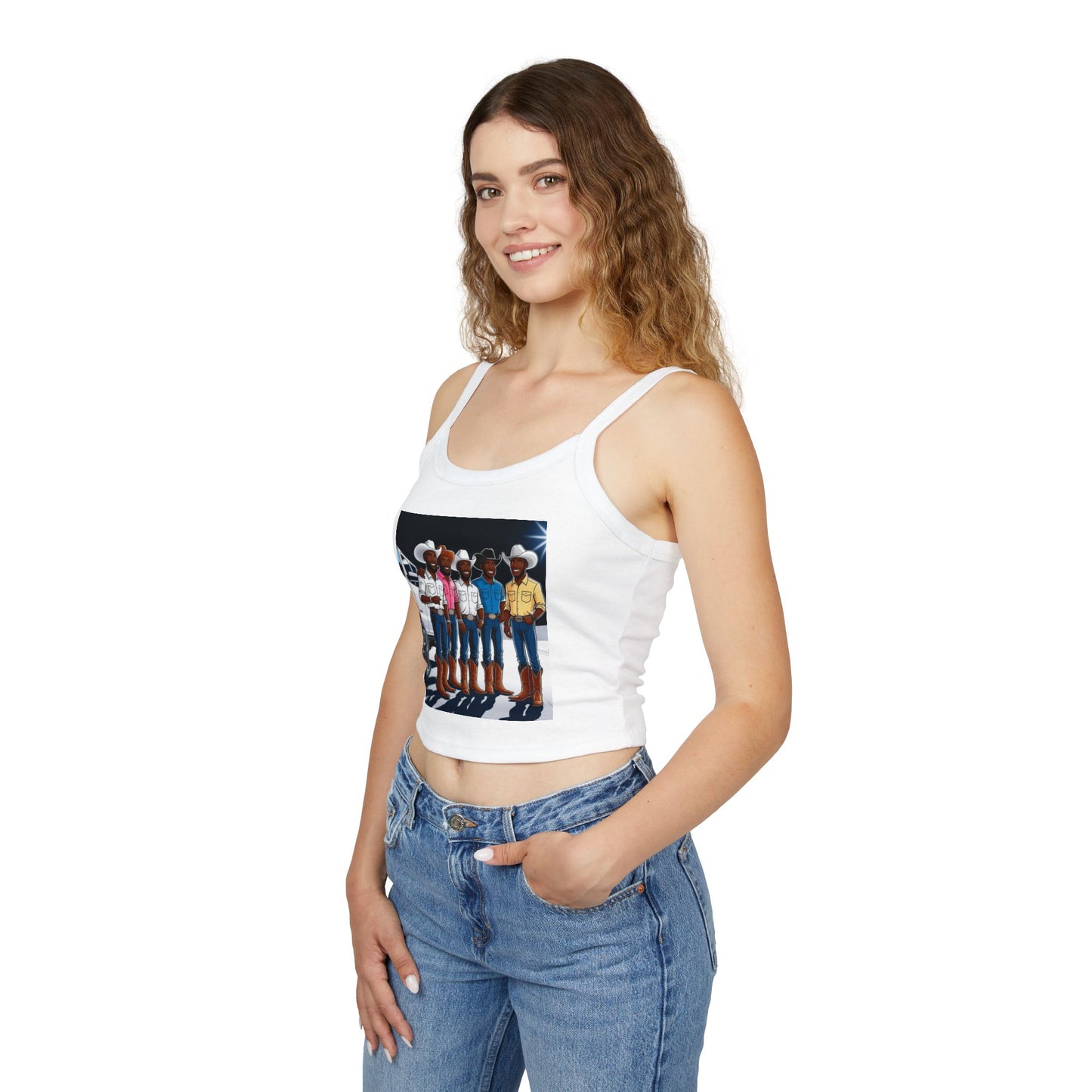 Hangin' Out Women's Spaghetti Strap Tank Top