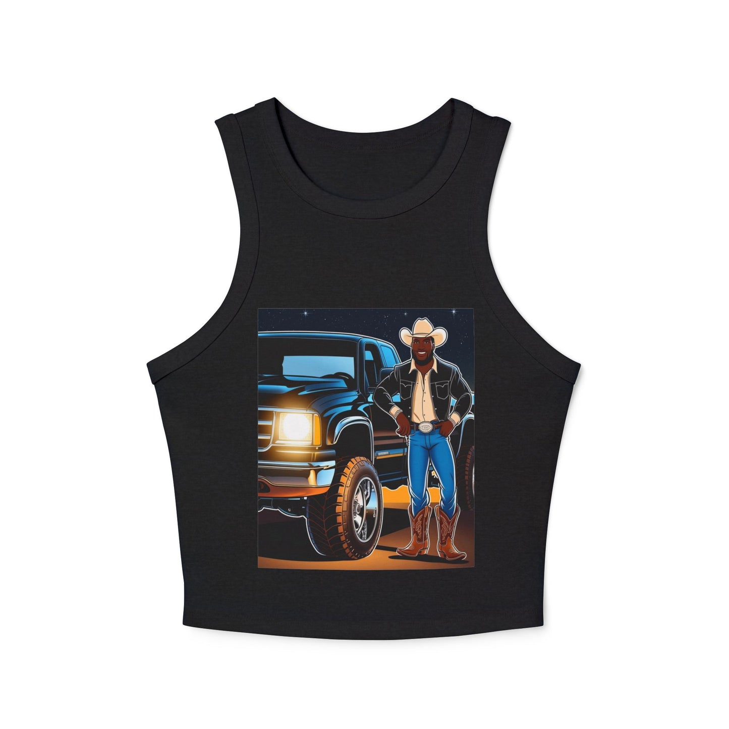 Don't Touch My Truck  Racer Tank Top