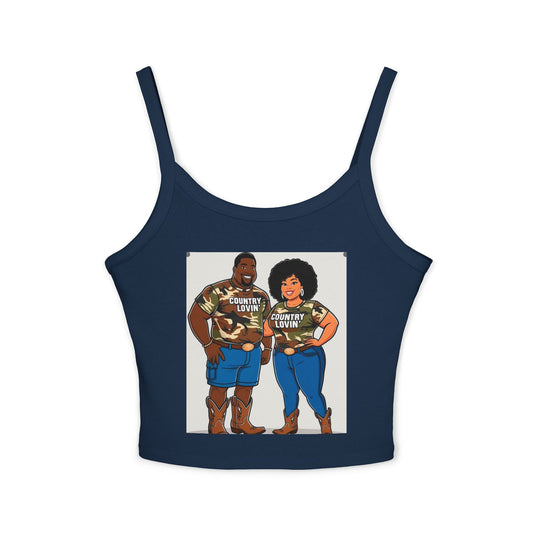 Country Lovin Women's Spaghetti Strap Tank Top