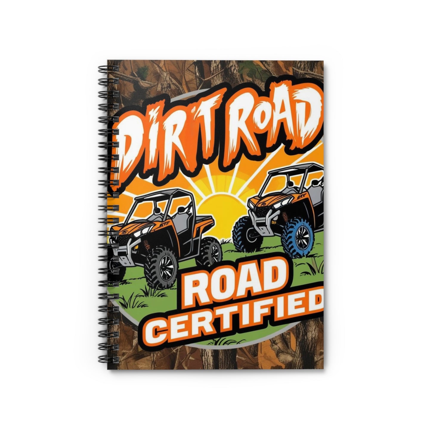 Dirt Road Certified Spiral Notebook