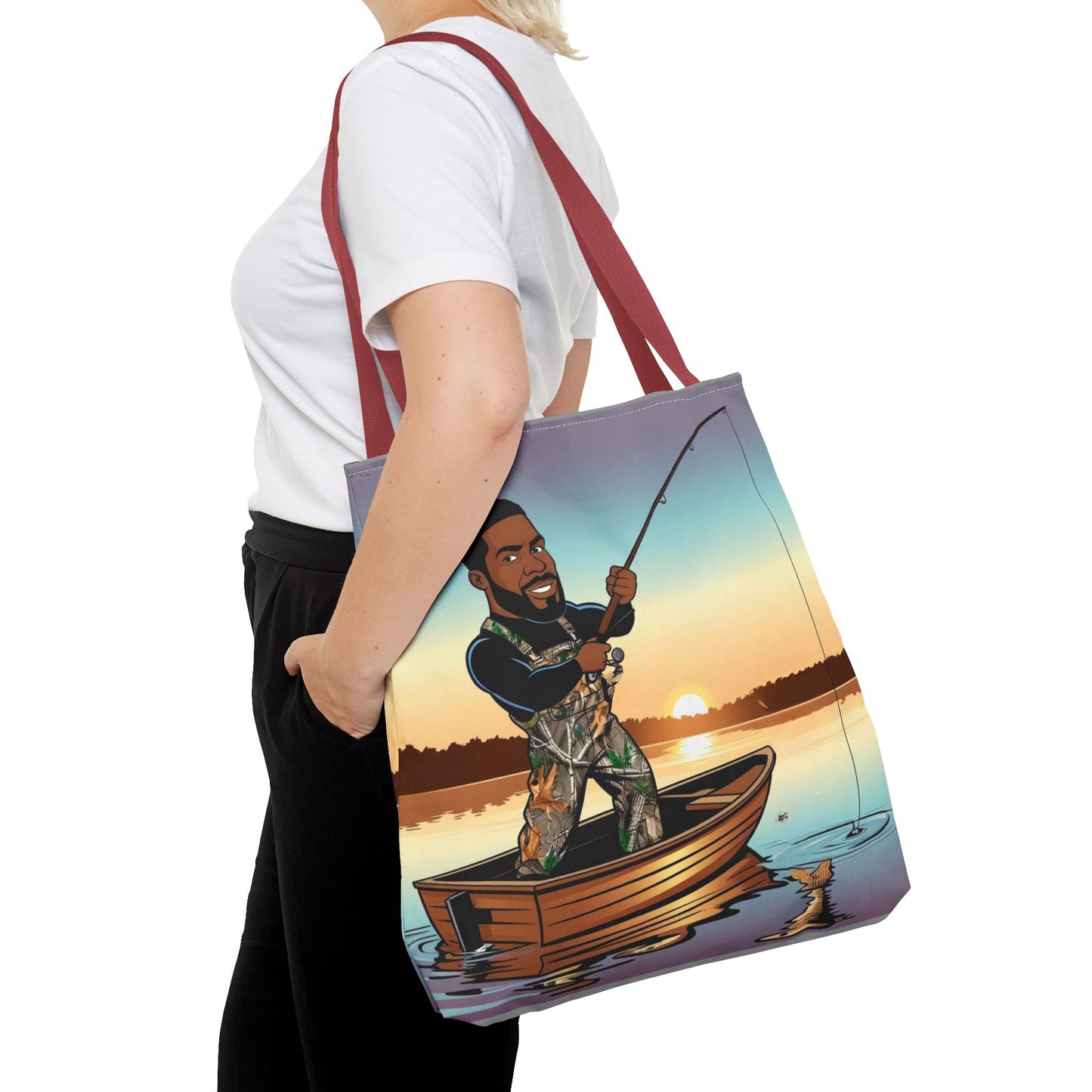 Handsome Fisherman Tote Bag