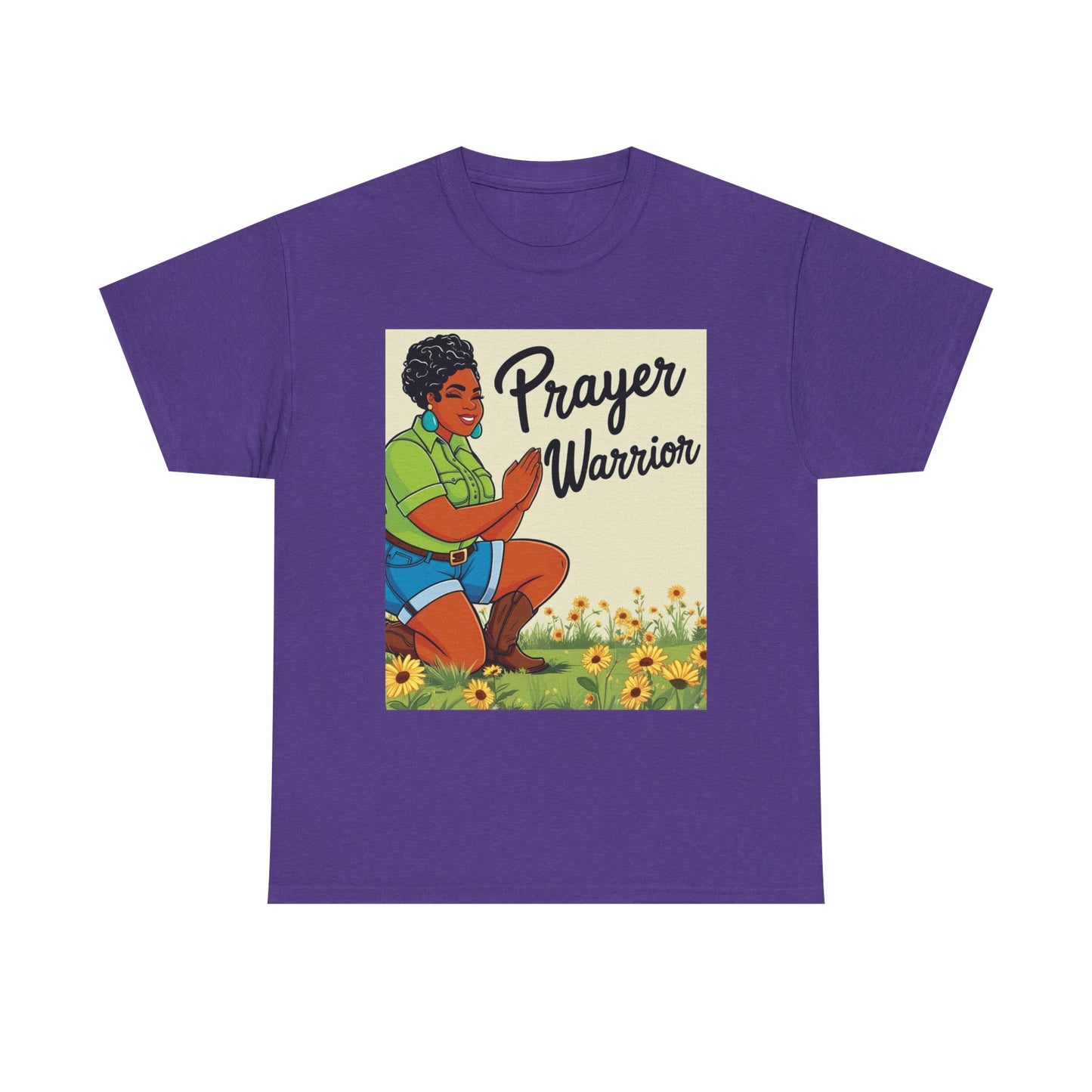 Prayer Warrior Unisex Cotton Tee