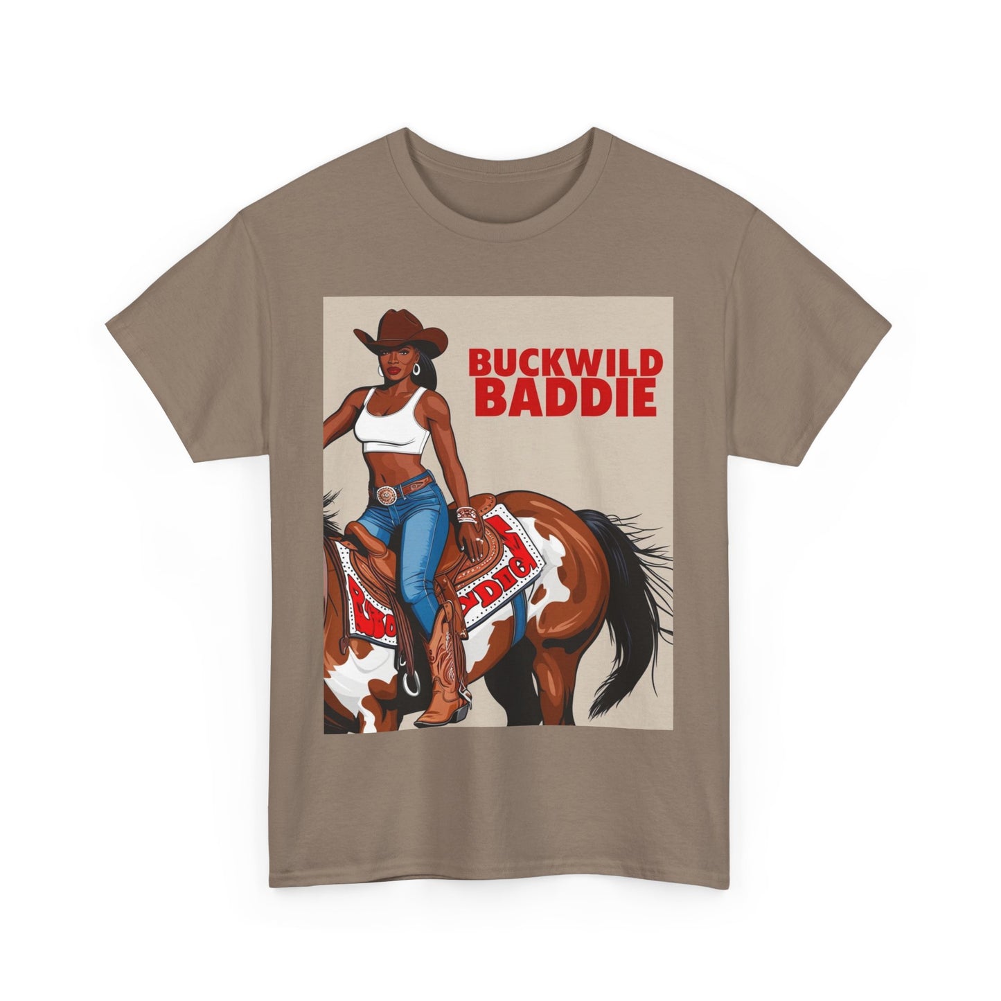 Buckwild Baddie Unisex Cotton Tee