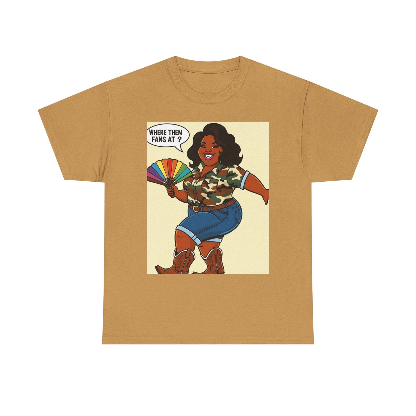 Where Them Fans At? Cotton Tee