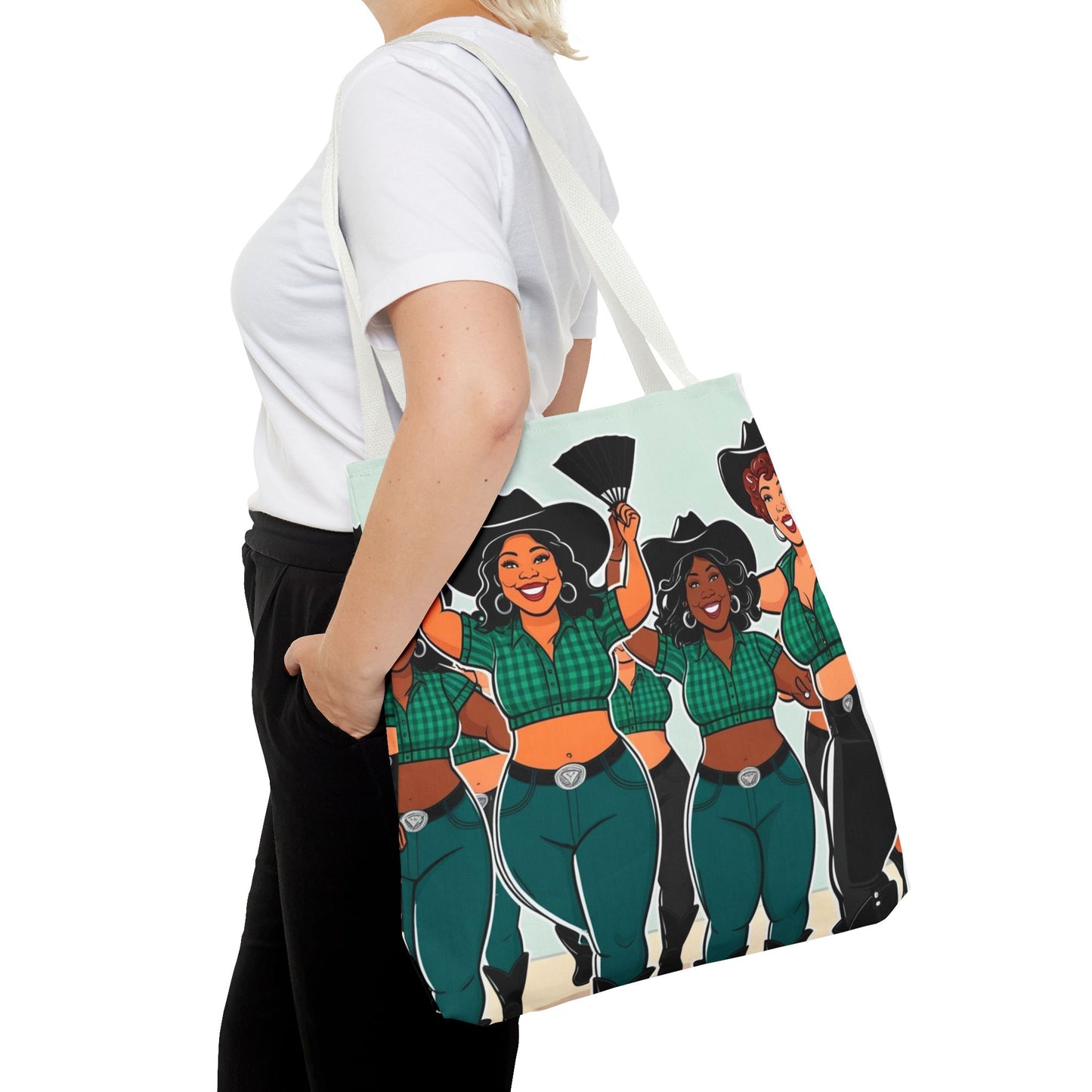 Group Dancers Tote Bag