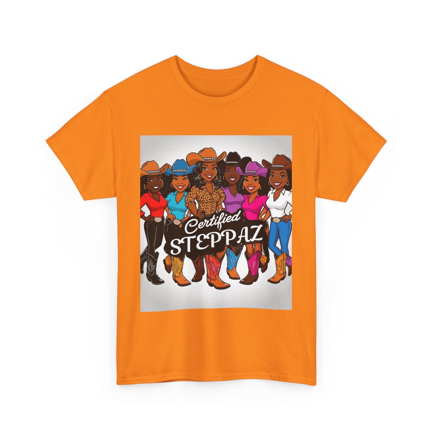 Certified Steppaz Unisex Cotton Tee 2-More Colors