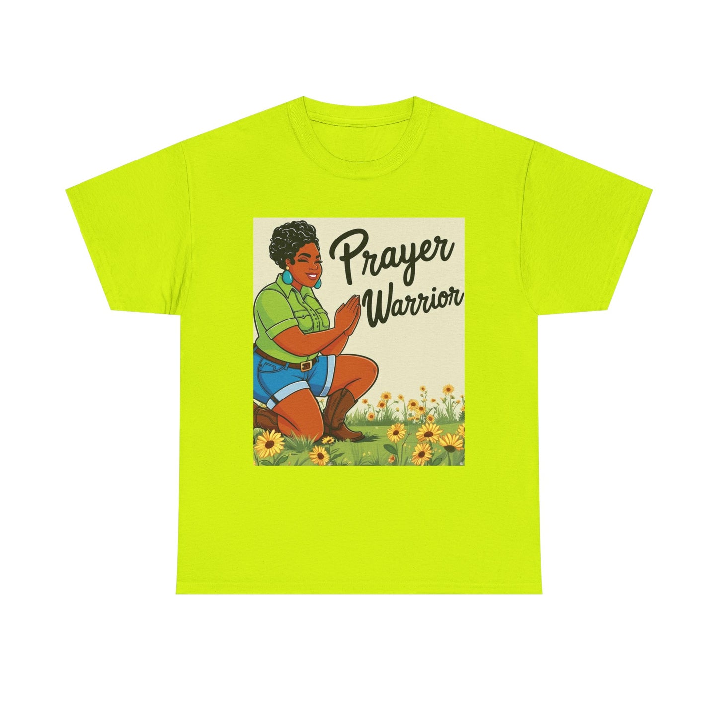 Prayer Warrior Unisex Cotton Tee