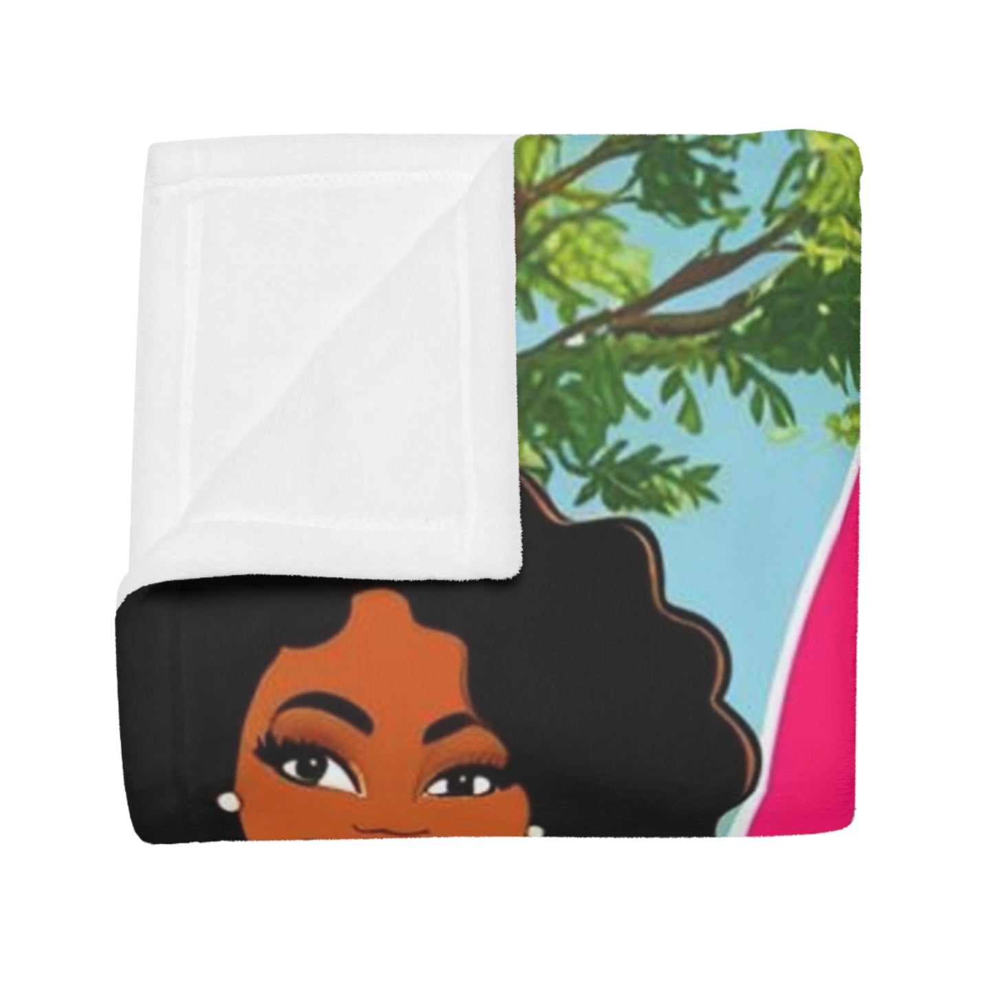 Country Girl Plush Fleece Blanket