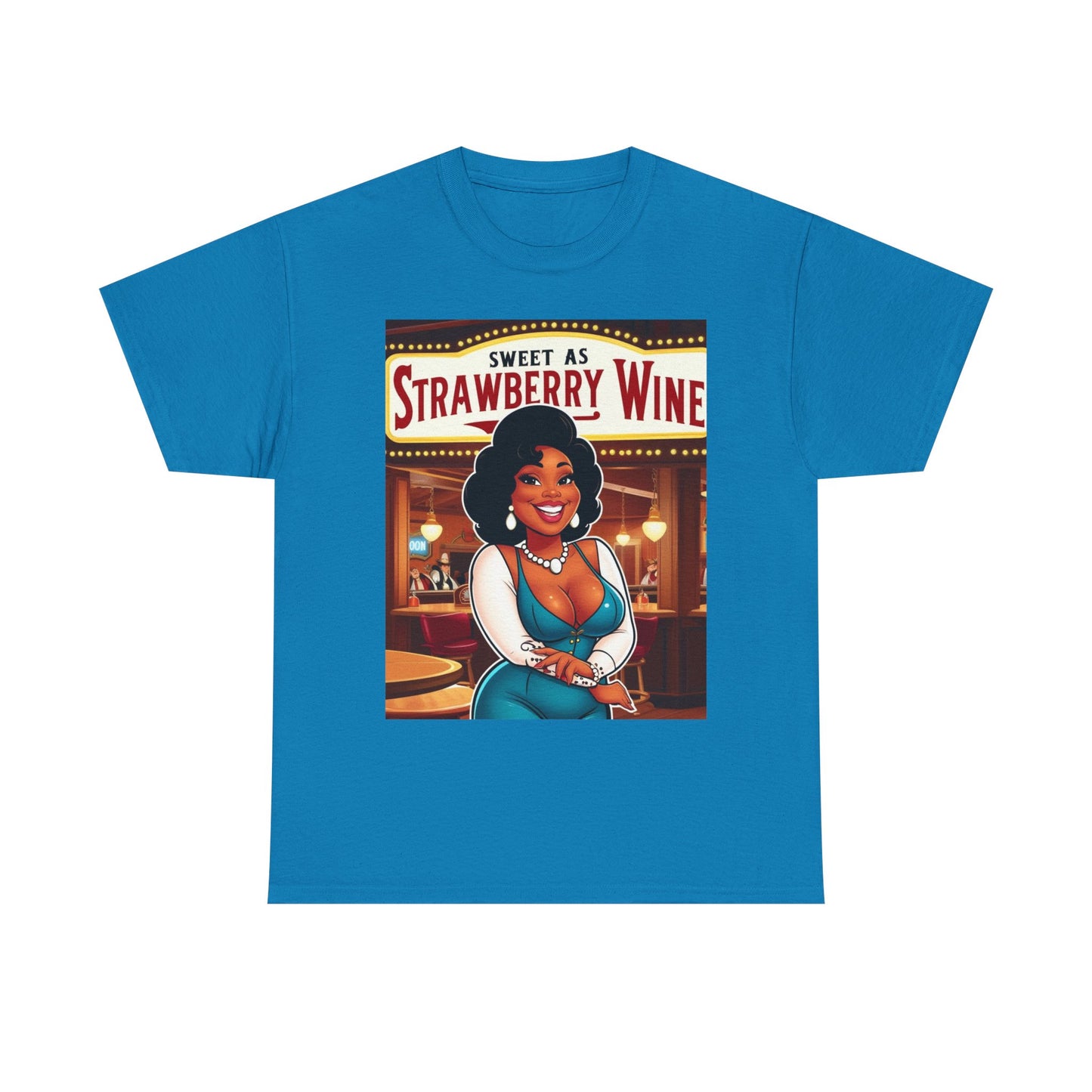 Sweet as Strawberry Wine Unisex Cotton Tee