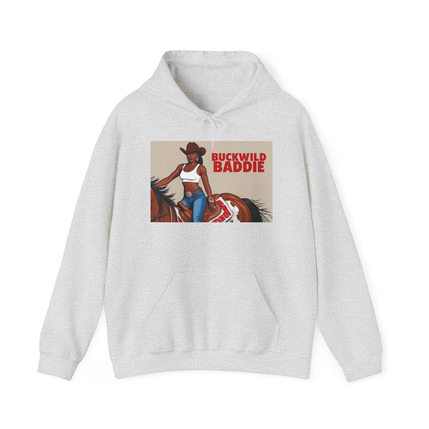 Buckwild Baddie Unisex Hoodie