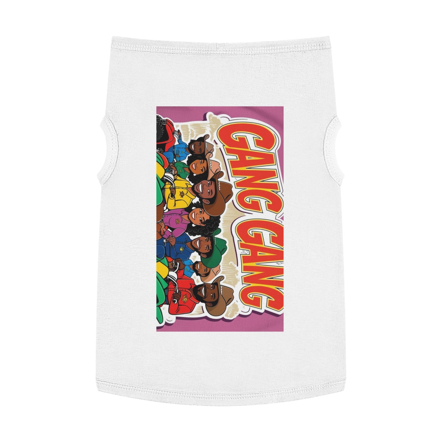 Group ATV Cartoon Pet Tank Top
