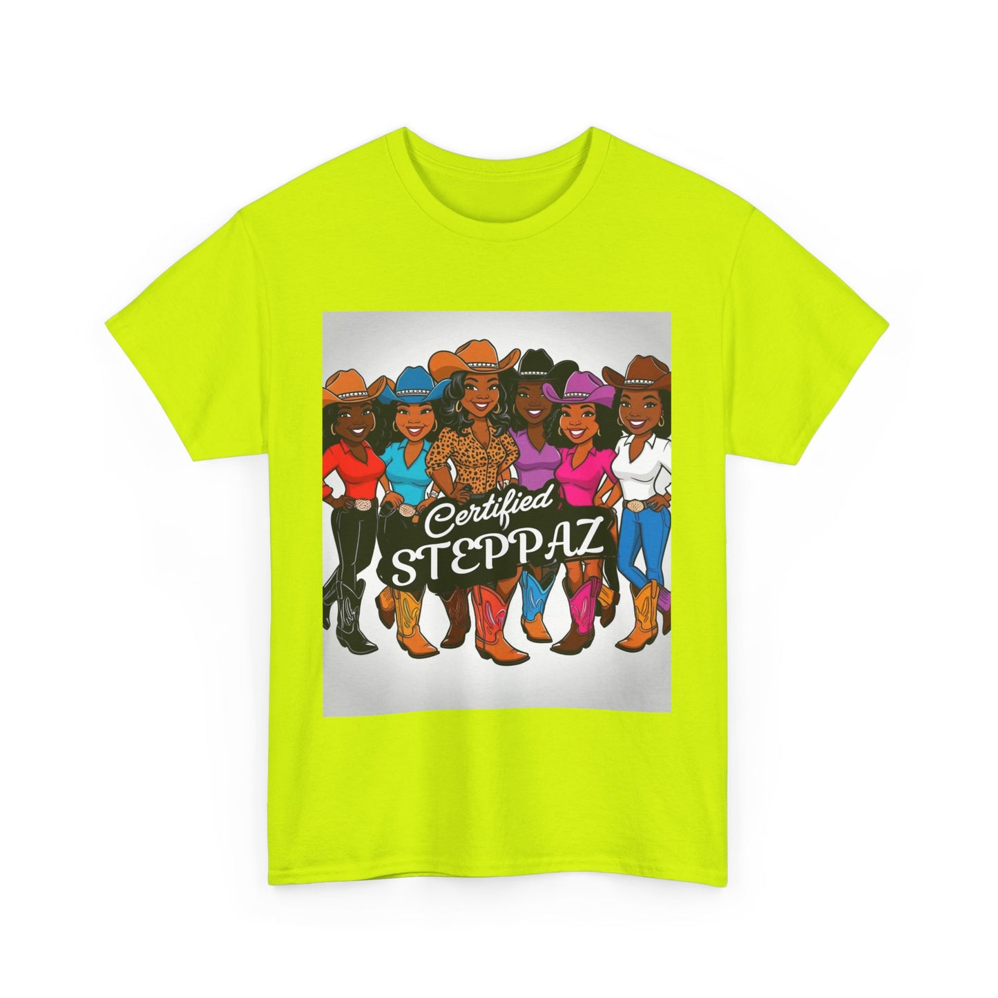 Certified Steppaz Unisex Cotton Tee 2-More Colors