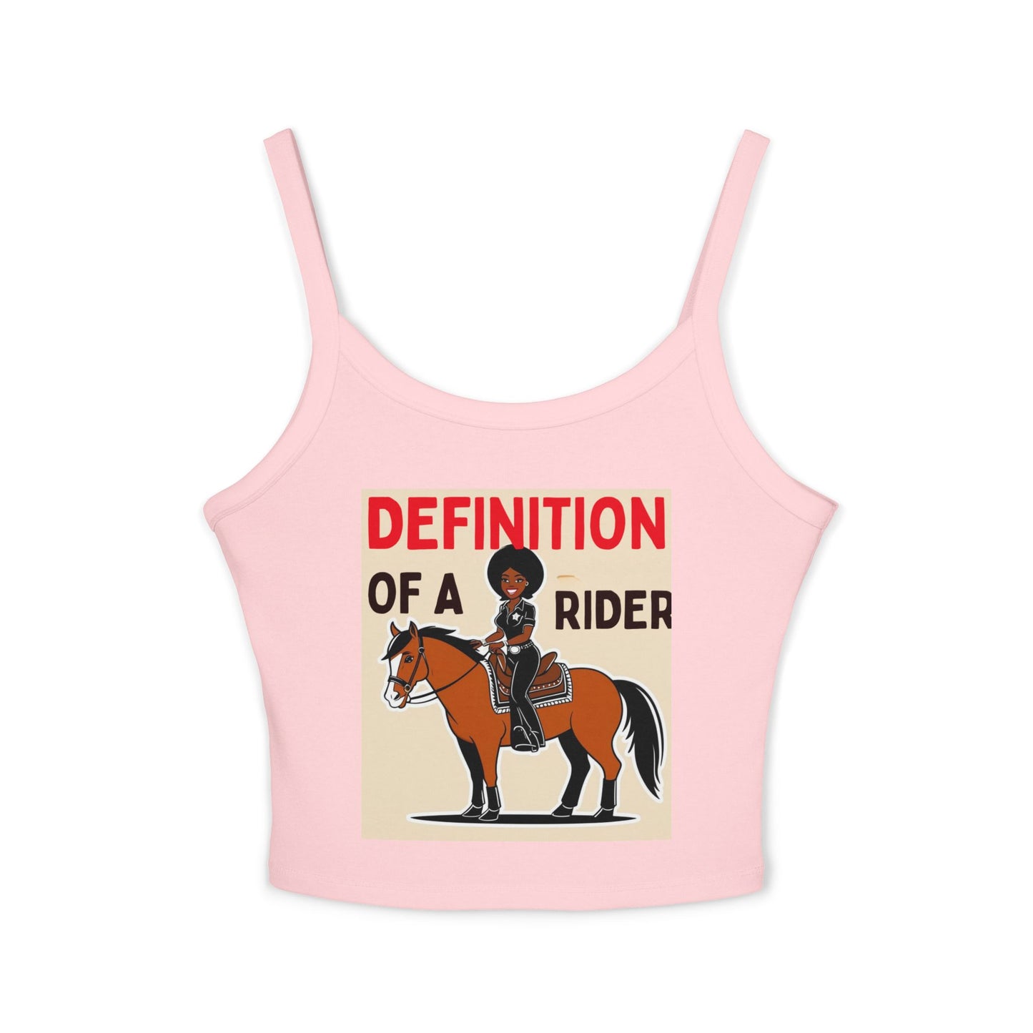 Definition of a Rider Women's Spaghetti Strap Tank Top