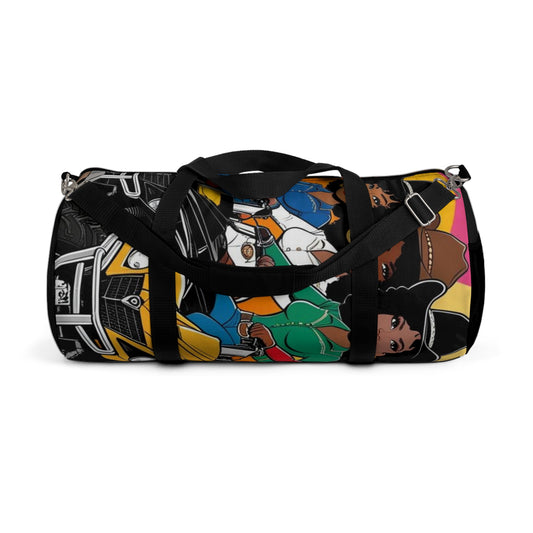 Bright Melanin Duffel Bag - Perfect for Travel and Fitness Lovers