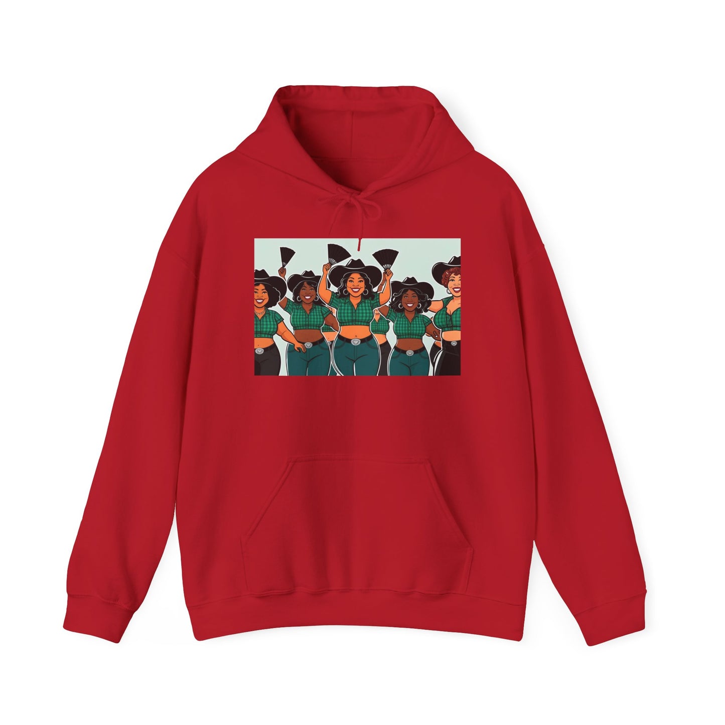 Group Dancers Unisex Hoodie