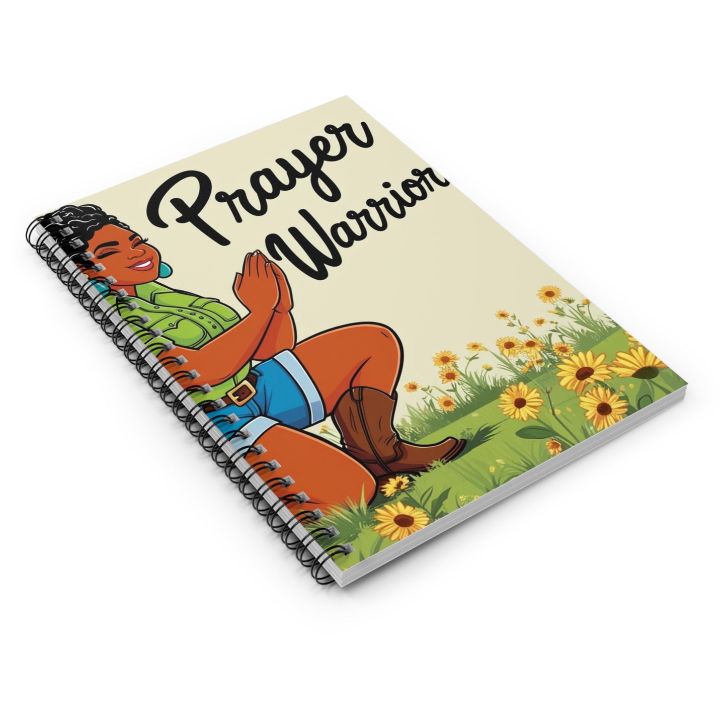Prayer Warrior Spiral Notebook