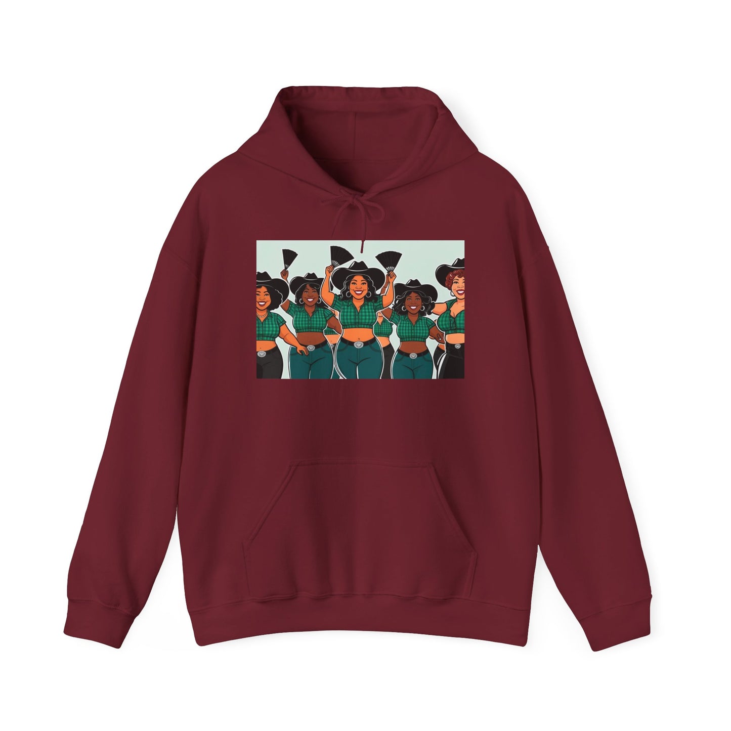 Group Dancers Unisex Hoodie