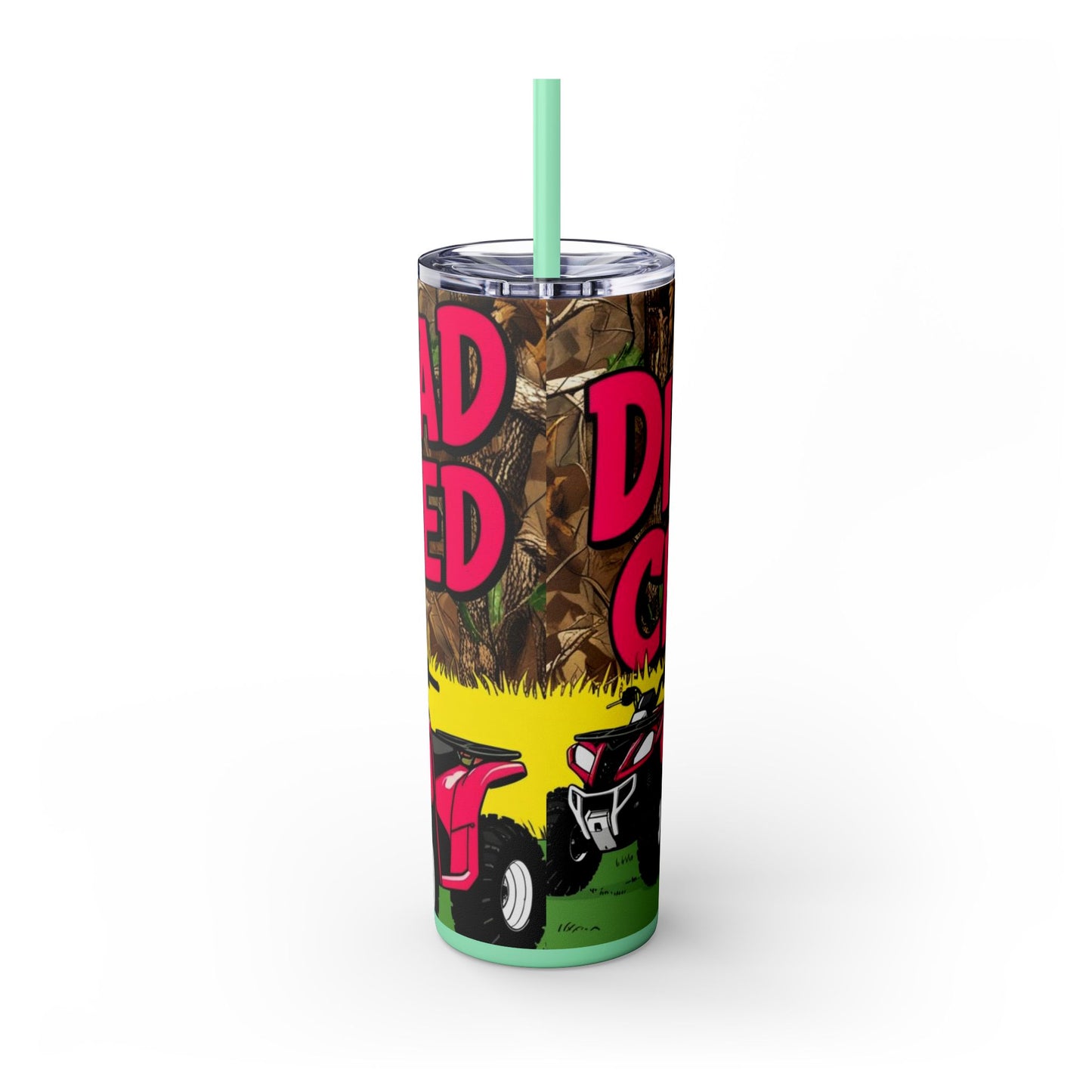 Dirt Road Certified Skinny Tumbler with Straw, 20oz