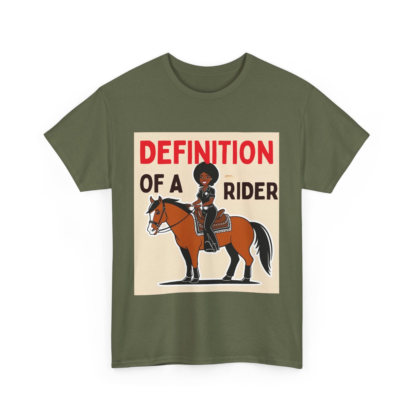 Definition of a Rider Unisex  Cotton Tee