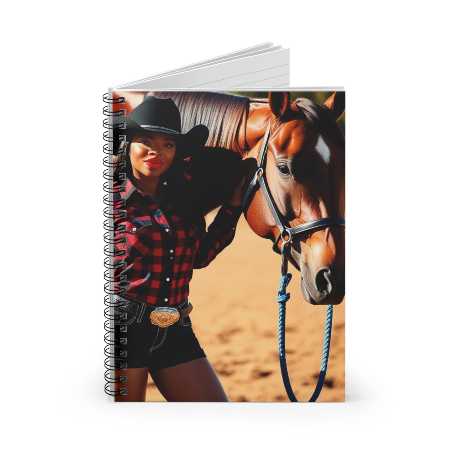 Black Beauty Spiral Notebook