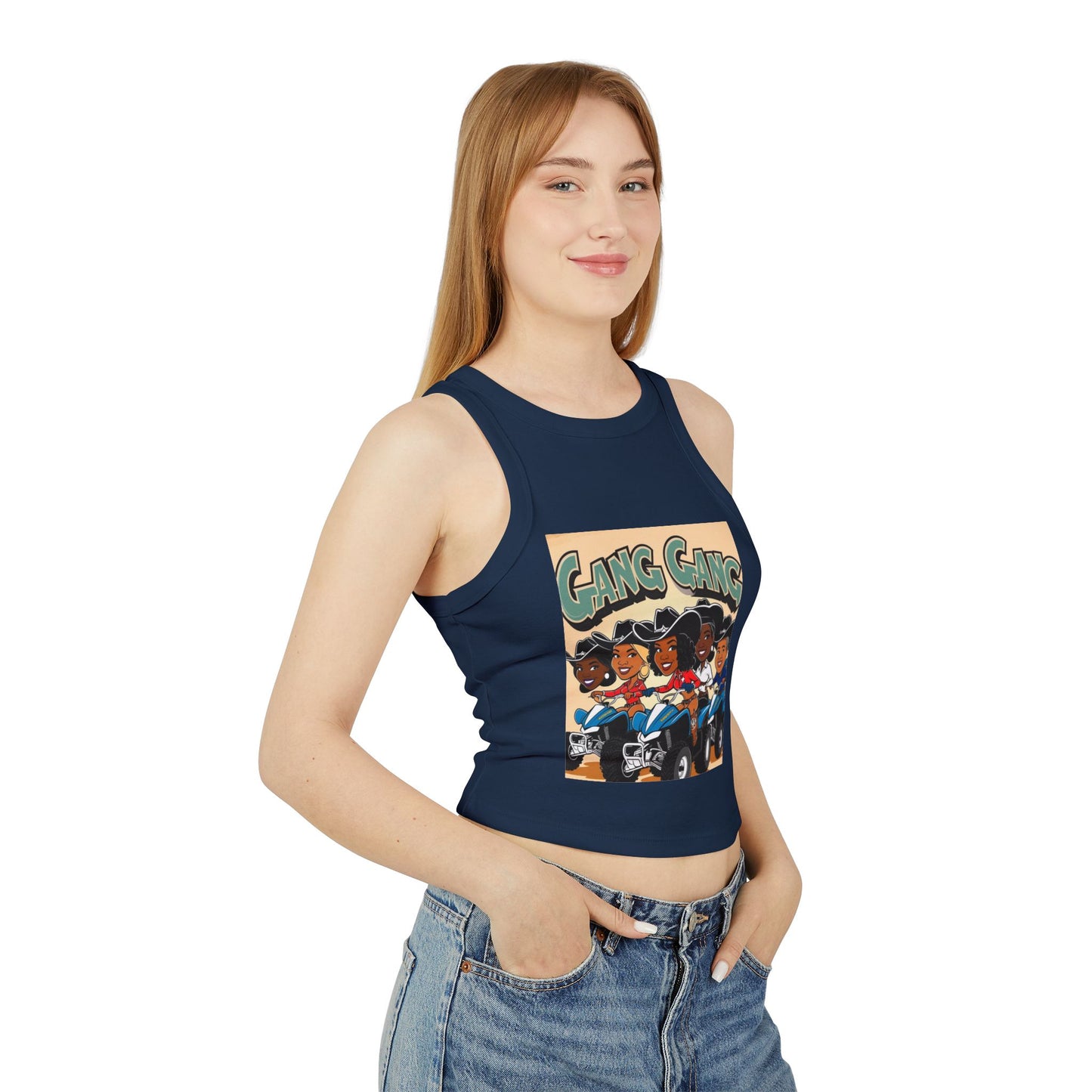 Mixed Gang Racer Tank Top for Women