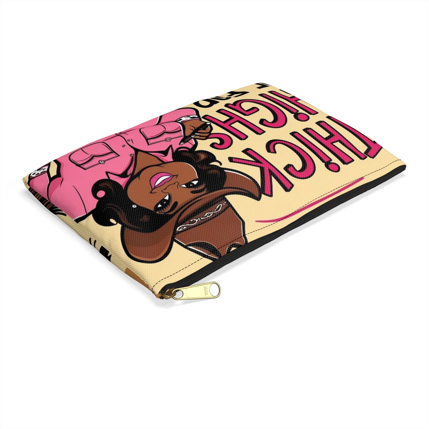 Thick Thighs Are For Trail Rides Accessory Pouch