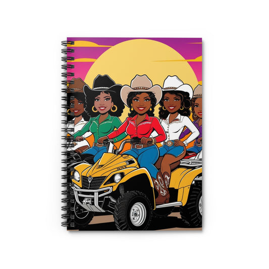 Bright Melanin Spiral Notebook