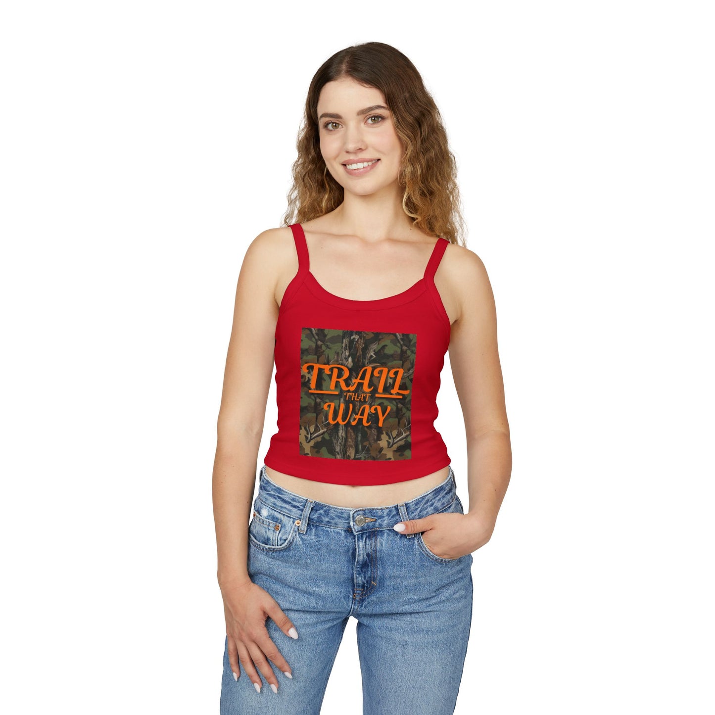 Trail That Way Women's Spaghetti Strap Tank Top