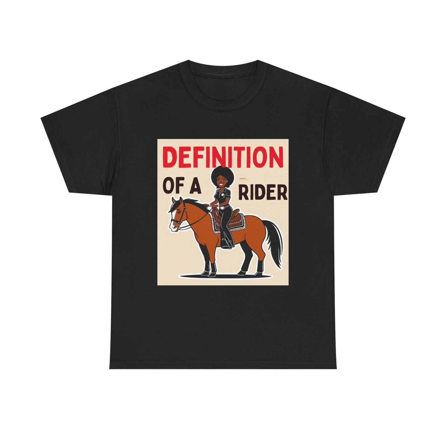 Definition of a Rider Unisex  Cotton Tee