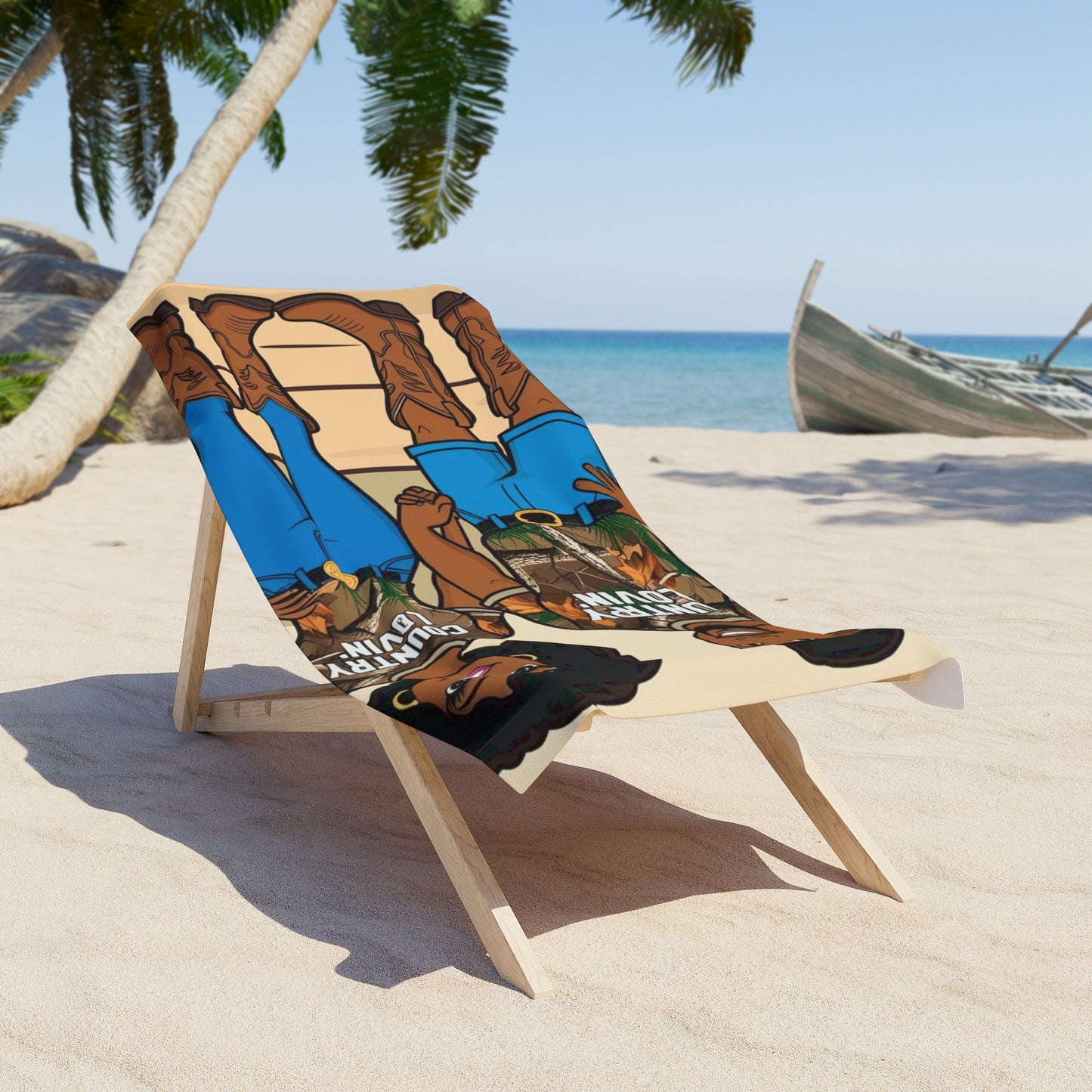 Country Lovin Beach Towel