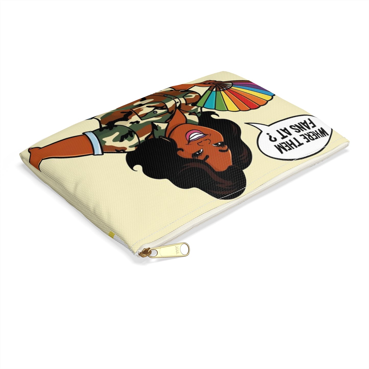 Where Them Fans At? Accessory Pouch