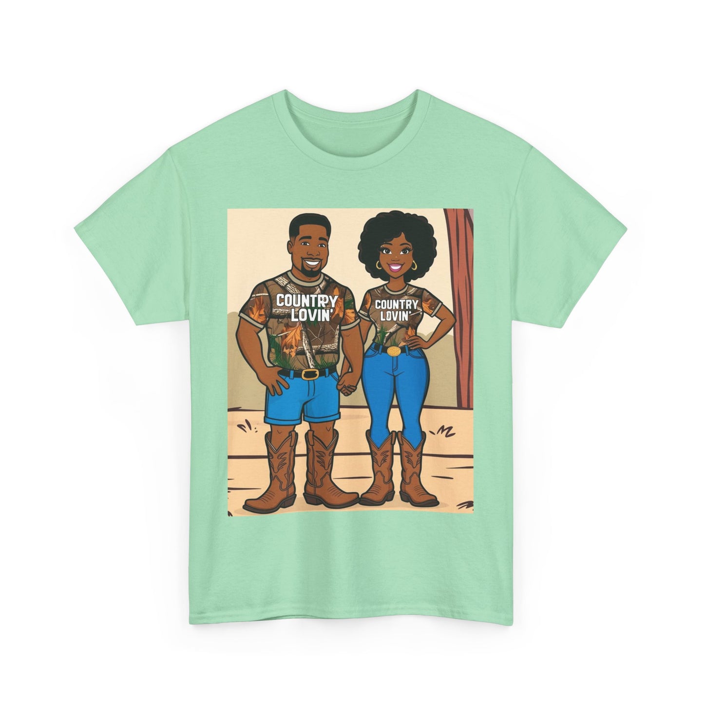 Country Lovin 2-More Colors Unisex Cotton Tee