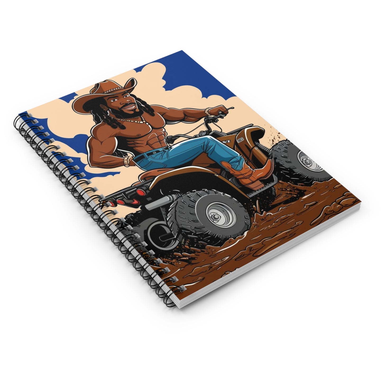 Sexy Locs Spiral Notebook
