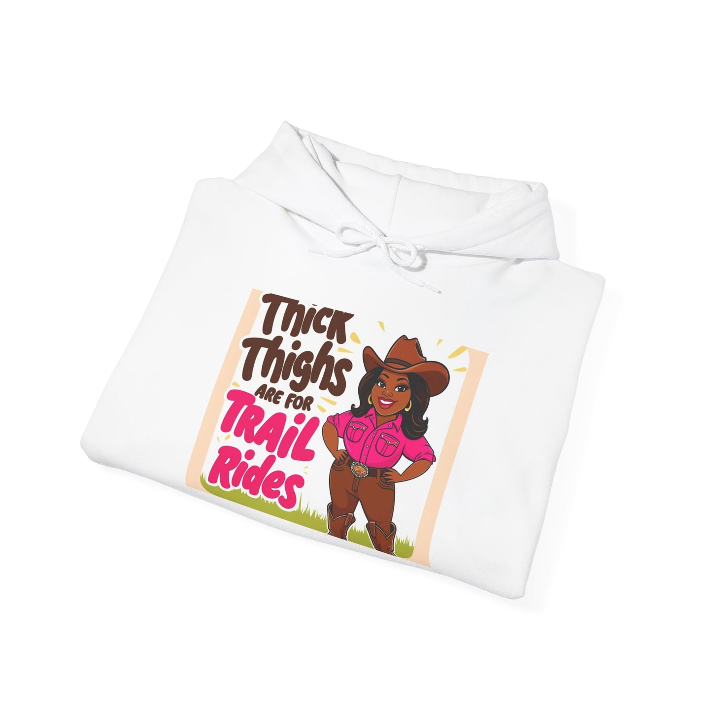 Bright Thick Thighs Hoodie