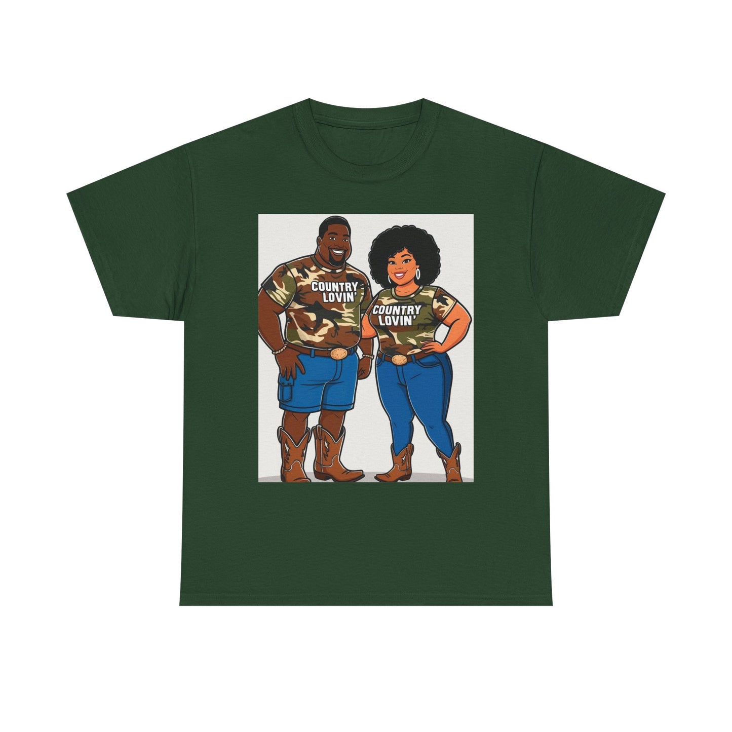 Country Lovin 2-More Colors Unisex Cotton Tee