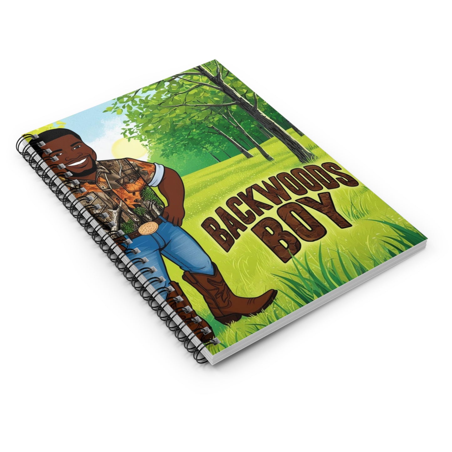 Backwoods Boy Spiral Notebook