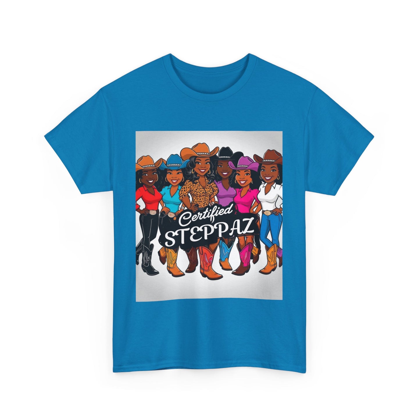 Certified Steppaz Unisex Cotton Tee 2-More Colors