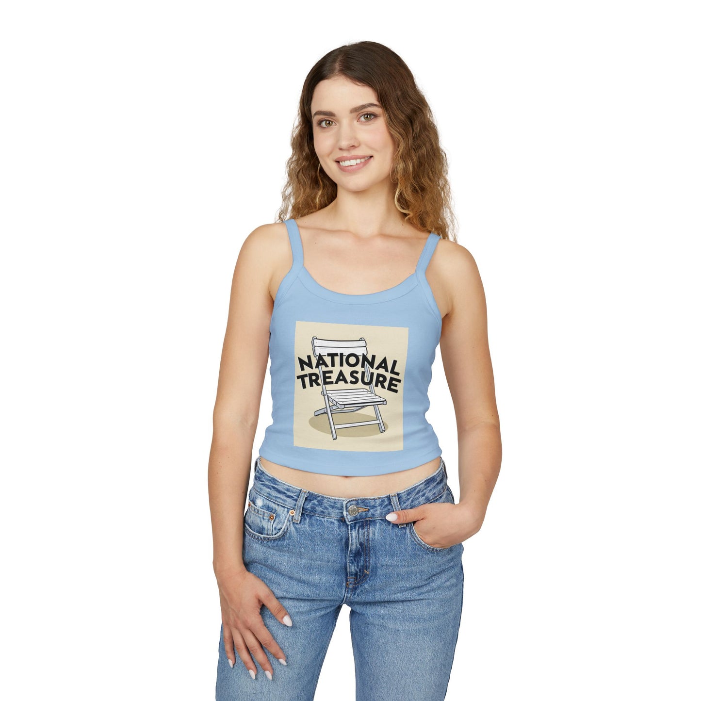 National Treasure Women's Spaghetti Strap Tank Top