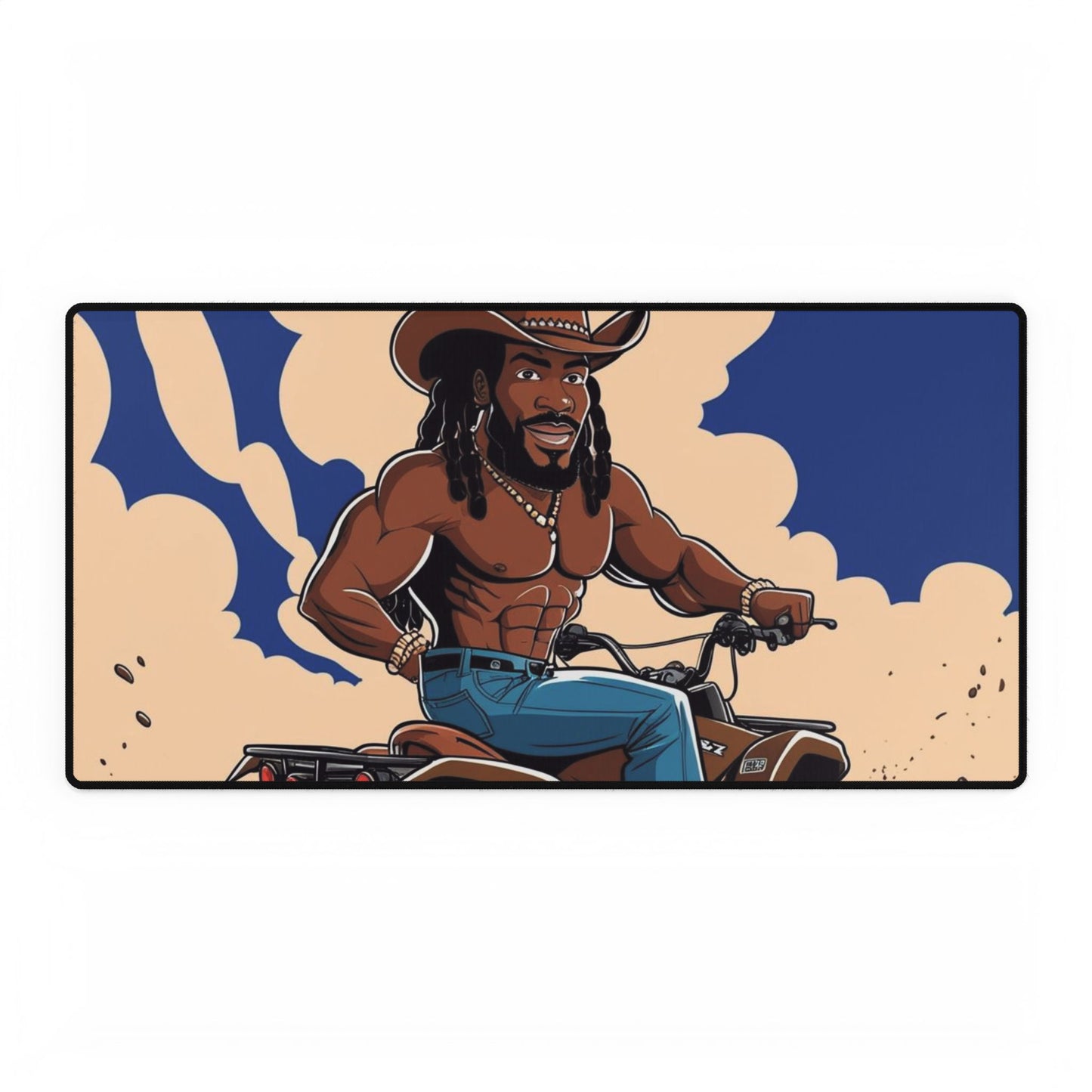 Sexy Locs Desk Mat