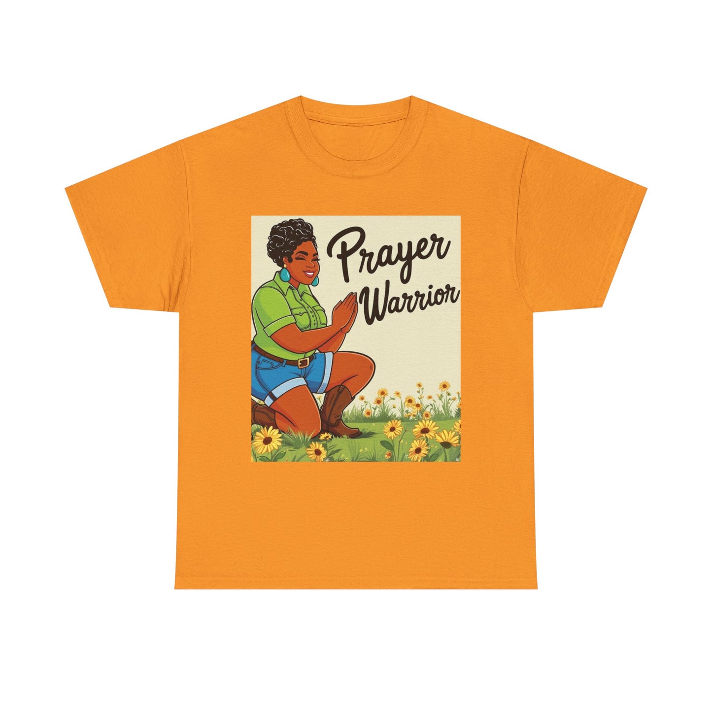 Prayer Warrior Unisex Cotton Tee