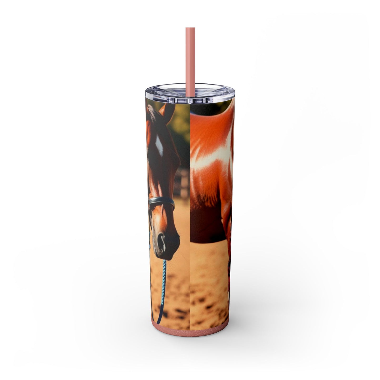 Black Beauty Tumbler with Straw - 20oz