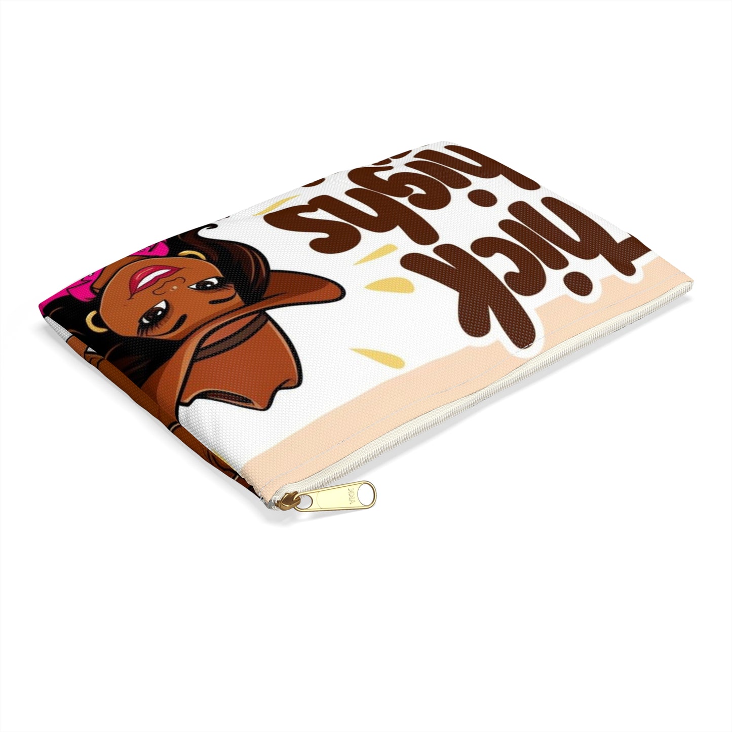 Bright Thick Thighs Accessory Pouch