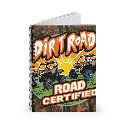 Dirt Road Certified Spiral Notebook