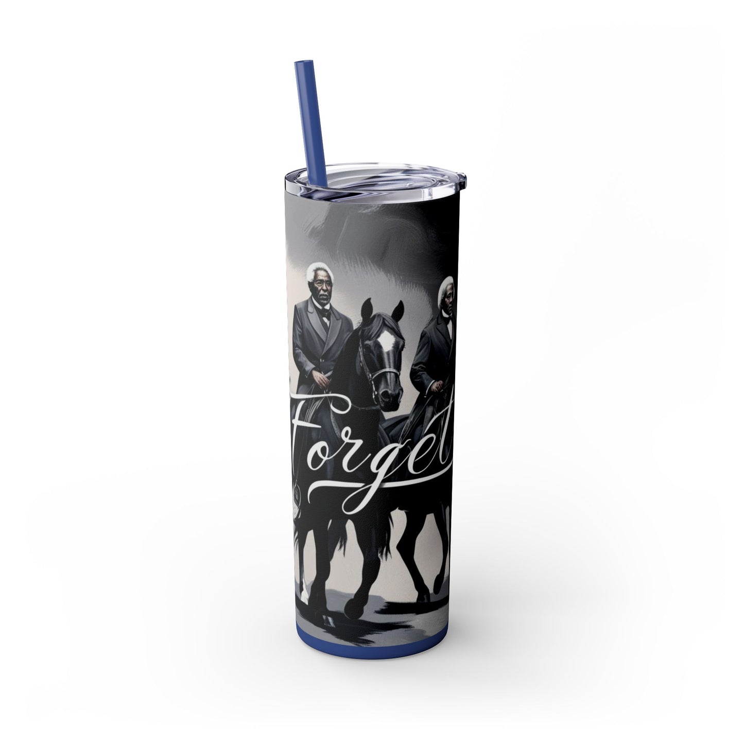 Pay Homage Skinny Tumbler with Straw, 20oz