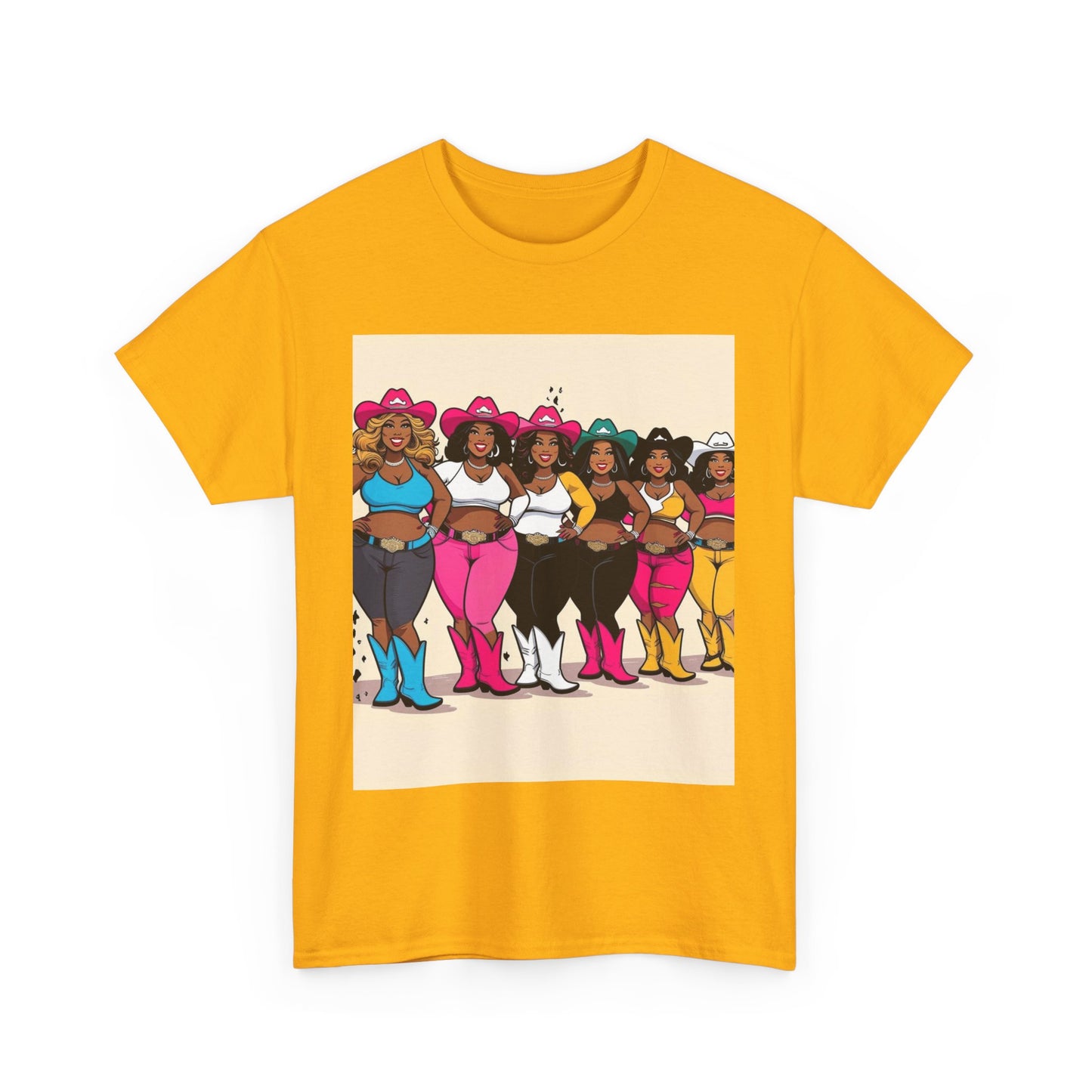 Group Dancers Unisex Cotton Tee