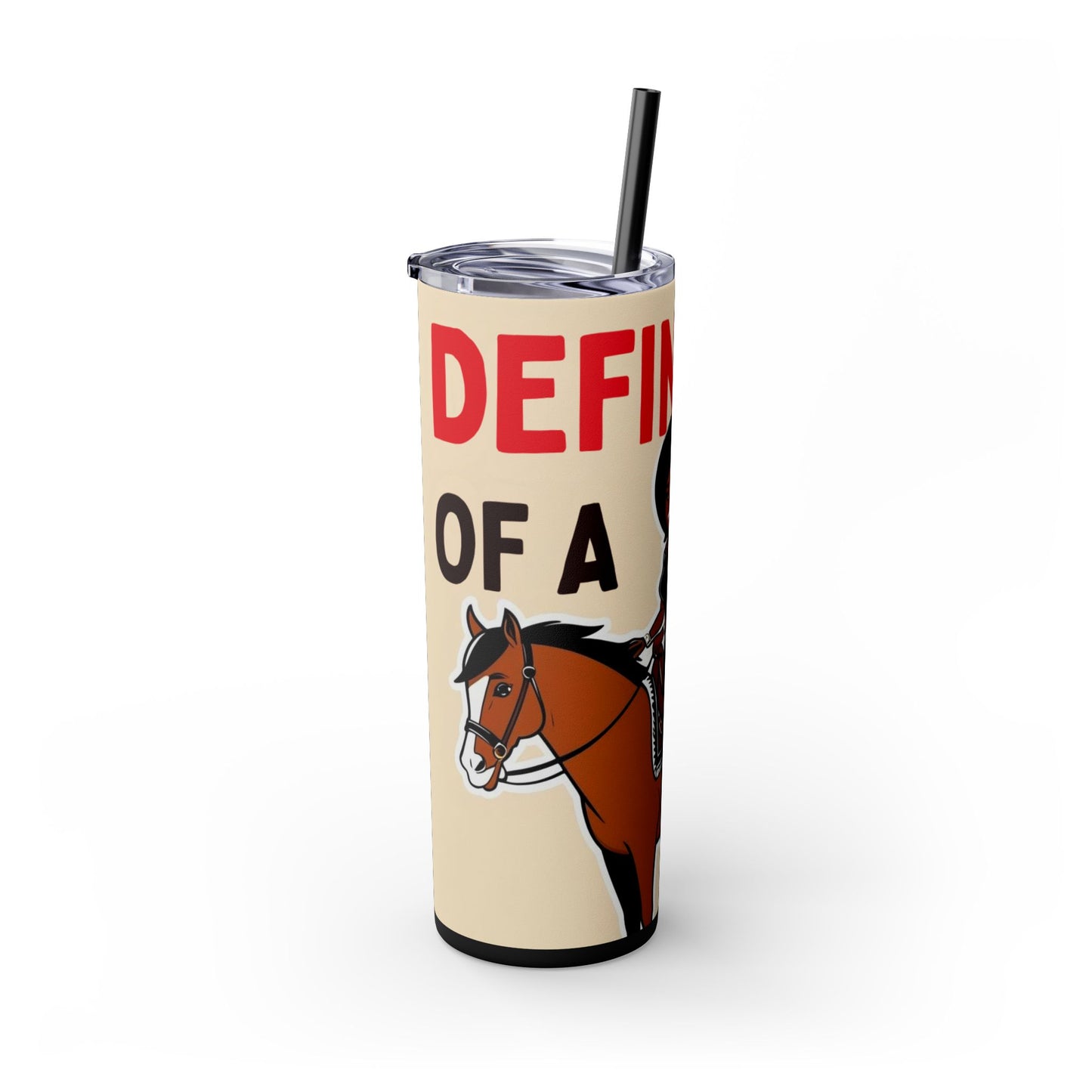 Definition of a Rider Skinny Tumbler with Straw - 20oz